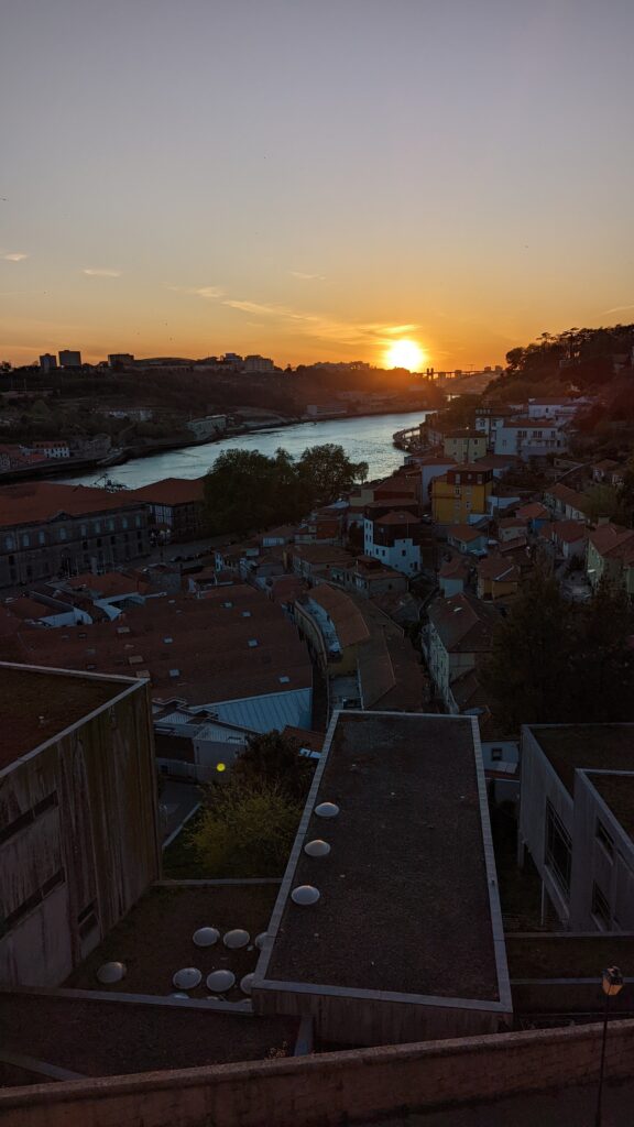 Sunset spot Porto